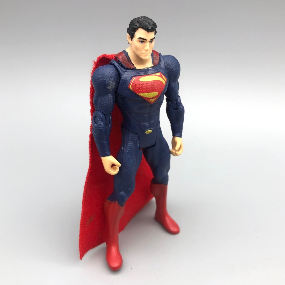 Mattel DC Comics Superman Man of Steel Action Figure 4 Inch Y0801 Blue Red Cape